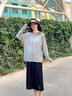 浪莎防曬衣女防紫外線2025夏季新款涼感透氣防曬衣戶外高倍防曬外套 【透氣可拆卸帽檐】 灰色 XL (115-140斤) 曬單實拍圖