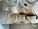 貝親ppsu奶瓶 新生兒奶瓶 寬口徑寶寶水瓶 嬰兒喝奶瓶 兒童離乳吸管瓶 240ml 帶M奶嘴（3個(gè)月+） 曬單實(shí)拍圖