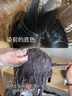 潤絲丹染發(fā)劑泡泡天然植物純遮蓋白發(fā)自己在家染男女染發(fā)膏榛果灰棕 曬單實拍圖
