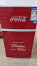 可口可樂（Coca-Cola）迷你冰箱38L壓縮機制冷冷凍冷藏小型冰箱戶外家居用品 曬單實拍圖