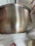 雙槍（Suncha）316L不銹鋼小奶鍋輔食鍋湯鍋泡面蒸鍋燃?xì)怆姶艩t18cm帶蓋 曬單實(shí)拍圖