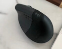 羅技（Logitech）Lift人體工學(xué)鼠標(biāo) 垂直鼠標(biāo) 小手鼠標(biāo) 無線藍(lán)牙鼠標(biāo) 3臺(tái)設(shè)備秒切換 帶Logi Bolt接收器 黑色 曬單實(shí)拍圖