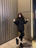 莫代爾鯊魚褲女外穿2025新款春秋薄款黑色緊身瑜伽內(nèi)搭褲加厚保暖緊身褲 黑色 不加絨 適合20~30℃ L 體重100-115斤 曬單實拍圖