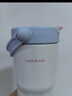 樂扣樂扣（LOCK&LOCK）大容量提手保溫杯帶吸管茶倉簡約隨行保溫保冷水杯子670MLl藍色 曬單實拍圖