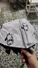 皓梵潔雨傘學(xué)生上學(xué)專(zhuān)用自動(dòng)兒童可愛(ài)帕恰狗遮陽(yáng)傘高顏值ins女生7-12歲 全自動(dòng)-帕恰狗-白色 【黑膠款】 曬單實(shí)拍圖