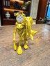 秘萌外國AI山海經(jīng)手辦玩具融合版黃金版縫合怪擺件公仔模型金色玩具 木棍人融合怪【金色】 曬單實(shí)拍圖