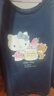 果殼（Gukoo）睡衣夏季HelloKitty聯(lián)名新款無袖甜美女士家居服套裝 醇藍(lán)  M  曬單實(shí)拍圖