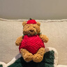 JELLYCAT專柜正品jellycat巴塞羅熊玩偶浴袍熊草莓熊南瓜熊毛絨玩具代購 草莓熊-26cm（贈送防塵袋） 曬單實拍圖