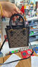 湯麗柏琦（Tory Burch）TB女包 T MONOGRAM經(jīng)典老花滿(mǎn)印迷你琴譜包托特包購物袋手提單肩 87146 Tory 海軍藍 405 曬單實(shí)拍圖