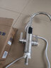 奧克斯（AUX）電熱水龍頭雙手柄即熱式速熱水龍頭下進(jìn)水快速加熱雙控恒溫家用熱水器 【數(shù)顯款】不銹鋼+贈送漏保 曬單實(shí)拍圖