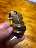 仙作美假一賠萬(招財蛇）烏木金絲楠木陰沉木實木雕刻手把件文玩擺件 曬單實拍圖