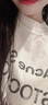 Acne Studios 男女同款 做舊1996印花寬松落肩長(zhǎng)袖T恤上衣CL0197 灰白色 XXS 曬單實(shí)拍圖
