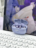 聯(lián)想（Lenovo）【頂配藍(lán)牙6.0】耳夾式藍(lán)牙耳機旗艦款真無線骨傳導(dǎo)概念開放式掛耳不入耳通話降噪運動跑步長續(xù)航 星黛紫【頂配藍(lán)牙6.0+高清通話】 空間全景音效-云感舒適佩戴 曬單實拍圖