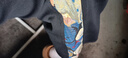 Cebrodz法國 新中式國風(fēng)褲子男春秋寬松大碼男褲闊腿直筒運(yùn)動休閑長褲男 黑色 XL 曬單實(shí)拍圖