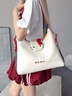 toutou2025包女hellokitty凱蒂貓kt托特包一包多用大容量雙肩包生日禮物 奶油白【標(biāo)配禮盒 順豐速達(dá)】 曬單實(shí)拍圖