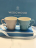 WEDGWOOD威基伍德金粉年華玫瑰花情侶馬克杯陶瓷杯子 歡愉假日藍(lán)+粉情侶花瓣 對(duì)杯 曬單實(shí)拍圖