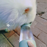 嬉皮狗（hipidog）狗狗外出水杯便攜式喝水器寵物水壺遛狗飲水杯隨行狗喝水寵物用品 草綠色350ml飲水+200ml喂食 通用 曬單實拍圖