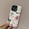 諾梵爵卡通Kitty凱蒂貓適用iphone16手機殼蘋(píng)果15promax硅膠套軟殼14pro皮質(zhì)保護套13日韓可愛(ài)16pm保護套 【粉邊天使kitty】黑色小羊皮 iPhone 16 曬單實(shí)拍圖