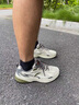 安踏AT803男鞋丨夏季新款運動休閑鞋潮流透氣緩震增高百搭跑步鞋子 粗麻灰/火山灰 42 曬單實拍圖