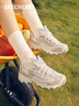 斯凱奇（SKECHERS）女鞋秋季奶茶熊莫蘭迪熊貓鞋厚底增高老爹百搭休閑運動鞋149238 曬單實拍圖