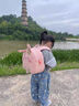 言象兒童幼兒園書(shū)包女孩男童小背包外出春游玩雙肩包寶寶小中大班背包 小粉兔【大號】120CM下用 曬單實(shí)拍圖