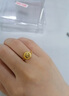 周六福（ZLF）  黃金戒指車花女戒活口 計價 足金 16號 - 3.70g 曬單實拍圖