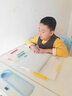 卡馳慕寧文件夾初中生試卷夾小學生專用紙張資料考卷收納袋插頁高中生活頁抽桿卷子檔案夾整理神器辦公用品 【中小】A4/5個裝/送科目貼 曬單實拍圖