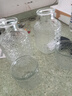 玻璃冷水壺套裝家用涼水壺杯夏季冷飲冰鎮(zhèn)果汁壺加厚冷泡茶壺 一壺一杯【570ml+200ml】 曬單實(shí)拍圖