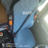 金香士重汽汕德卡G7座套C7H通用座墊G7座椅套豪瀚N7G/N5G大貨車布藝座套 安全帶開口單座-靜謐藍 曬單實拍圖