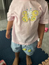 巴拉巴拉嬰兒t恤寶寶上衣女童衣服男童短袖2025夏裝可愛萌趣209225117203 曬單實(shí)拍圖