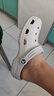 卡駱馳（crocs）經(jīng)典Clog男女洞洞鞋一腳蹬沙灘鞋CR10001-1FT  39 （39-40） 曬單實拍圖