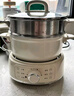 九陽（Joyoung）電煮鍋電熱鍋小電鍋宿舍電炒鍋學(xué)生寢室2.5L泡面電火鍋多功能鍋【蒸籠款】HG25-G211S 曬單實拍圖