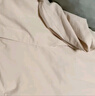 啄木鳥(niǎo)亞麻闊腿褲女高腰垂感折扣商場(chǎng)處理夏季棉麻女褲花苞腰直筒褲 原麻色九/分褲 M 建議95-105斤 曬單實(shí)拍圖