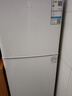 志高（CHIGO）志高家用節(jié)能冰箱中型雙門冰箱出租屋冷藏冷凍環(huán)保迷你冰箱辦公室公寓租房宿舍低噪電冰箱 S198 奶白鏡面特賣款【一級能效】 曬單實拍圖