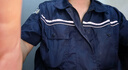 龍偉聯(lián)合防靜電工作服套裝夏季短袖反光條加油站靜電服礦區(qū)工程勞保服定制 曬單實拍圖