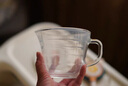 Glasslock水杯帶蓋量杯家用耐高溫大容量可微波玻璃碗刻度沙拉甜品碗500ml 曬單實拍圖