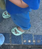 巴拉巴拉兒童涼鞋女童男童夏款男孩女孩寶寶沙灘鞋小童包頭學(xué)步?jīng)鐾闲變?曬單實(shí)拍圖
