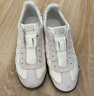 Onitsuka Tiger鬼塚虎德訓(xùn)懶人鞋男女 春夏懶人運(yùn)動(dòng)休閑鞋TOKUTEN SLIP-ON 米白色 37 曬單實(shí)拍圖