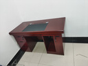 東業(yè)家具 簡(jiǎn)約辦公桌主管桌胡桃木皮經(jīng)理寫(xiě)字臺電腦桌 1.4米辦公桌 曬單實(shí)拍圖