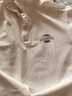 真維斯（JEANSWEST）T恤男2025春夏季純棉簡約純色男士打底衫長袖T恤男白色2XL 曬單實拍圖