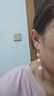 SNQP圓臉大臉適合耳環(huán)長(zhǎng)款顯瘦珍珠耳墜小眾設(shè)計(jì)感耳環(huán)新 金色耳環(huán) 曬單實(shí)拍圖