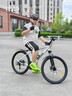 喜德盛（xds）山地車黑客380避震前叉21速變速鋁合金車架 白/黑色17 曬單實拍圖