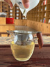 茶皇子（CHAHUANGZI）公道杯玻璃分茶器耐熱茶杯公杯高檔功夫泡茶具分茶壺濾茶壺 木雀公道杯 320ml 1只 曬單實拍圖