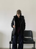 鴨鴨時(shí)空道宇系列短款三防羽絨服男女同款2025冬季新款泡芙加厚外套 月光白色 M (建議110-130斤) 曬單實(shí)拍圖