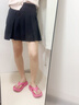 樸西厚底人字拖女士夏季2025新款沙灘海邊度假拖鞋防滑增高女款 樹莓色 35-36 曬單實拍圖