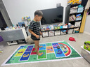 比比奇跳格子地墊兒童跳房子地貼幼兒園感統(tǒng)訓(xùn)練器材戶外團(tuán)建游戲道具 曬單實(shí)拍圖