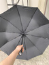 WCZ日本全自動雨傘男士大號折疊傘結實加厚抗風收縮女簡約自動傘 【LED旋轉(zhuǎn)燈全自動正向傘】幻影黑 曬單實拍圖