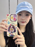 圣圖朗新款17蘋果16多巴胺女孩iphone15promax可愛14plus手機(jī)殼12卡通11高級感XS全包液態(tài)硅膠軟13防摔套 液態(tài)硅膠-捧花女孩-古董白 iPhone 15 Pro Max 曬單實(shí)拍圖