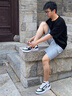 李寧板鞋男鞋子運(yùn)動(dòng)休閑春秋新款元寶增高小白鞋男士百搭經(jīng)典運(yùn)動(dòng)鞋 曬單實(shí)拍圖