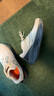 Saucony【彭于晏同款】索康尼勝利22專(zhuān)業(yè)強緩震跑鞋男厚底跑步鞋運動(dòng)鞋男 白深蘭218【寬楦】 40 曬單實(shí)拍圖